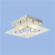 Square Crystal Ceiling Light